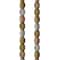 12 Pack: Multicolor Metal Plated Antique Barrel Beads, 10mm by Bead Landing™